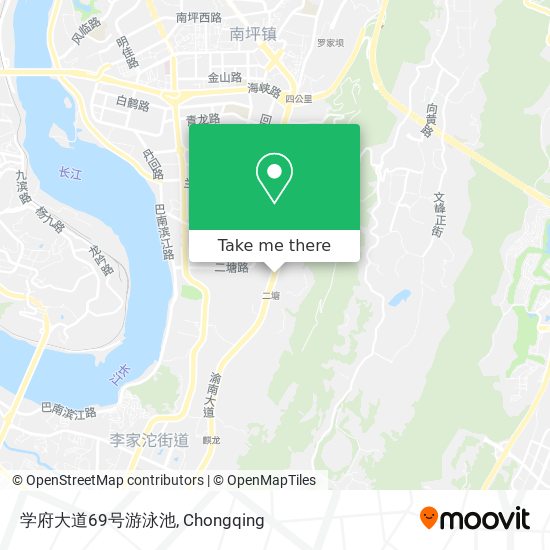 学府大道69号游泳池 map