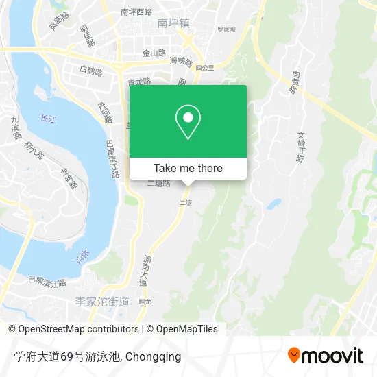 学府大道69号游泳池 map