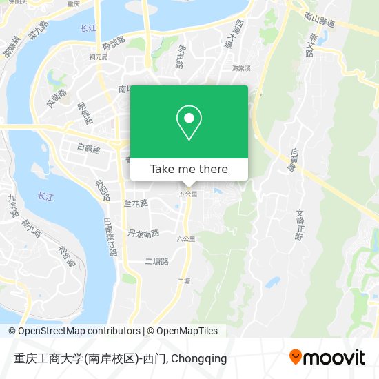 重庆工商大学(南岸校区)-西门 map