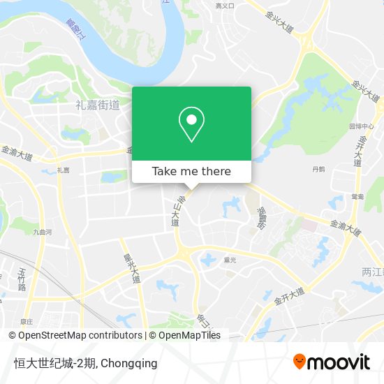 恒大世纪城-2期 map