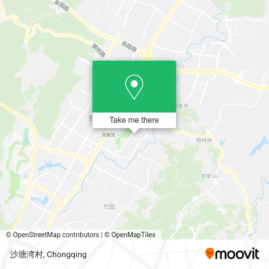 沙塘湾村 map