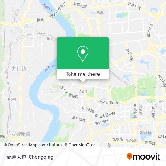 金通大道 map