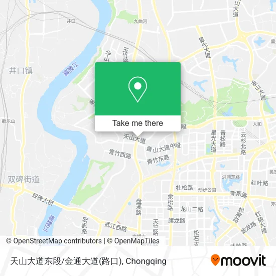 天山大道东段/金通大道(路口) map