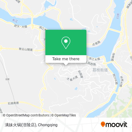 满妹火锅(涪陵店) map
