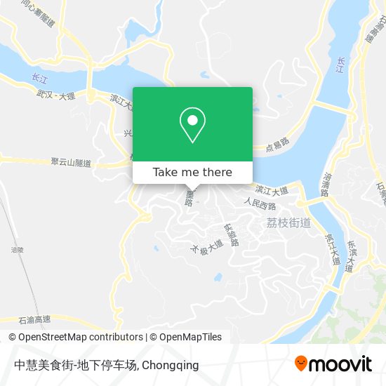 中慧美食街-地下停车场 map
