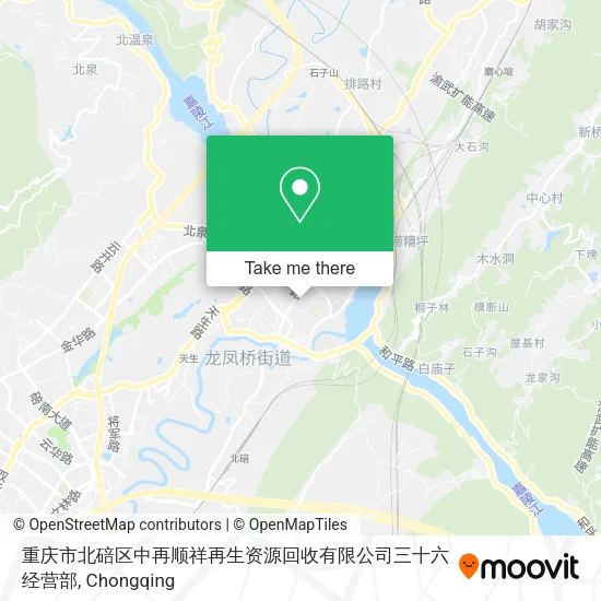 重庆市北碚区中再顺祥再生资源回收有限公司三十六经营部 map