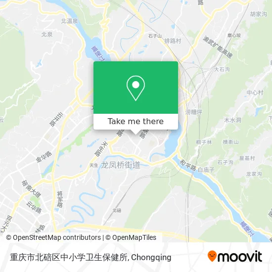 重庆市北碚区中小学卫生保健所 map