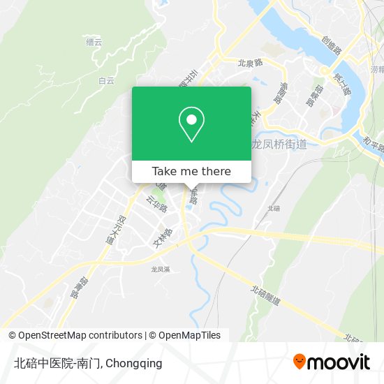 北碚中医院-南门 map