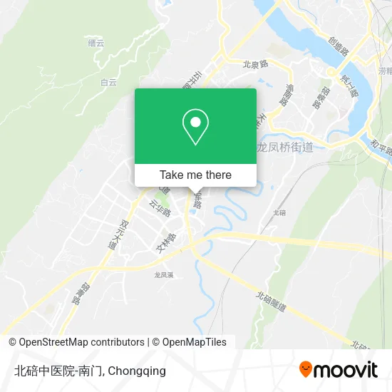 北碚中医院-南门 map