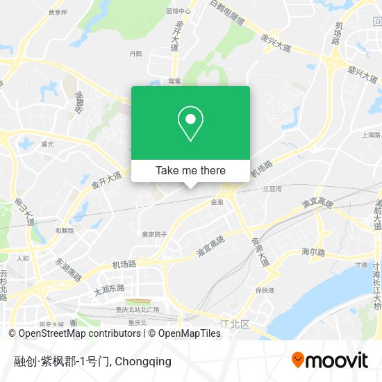 融创·紫枫郡-1号门 map