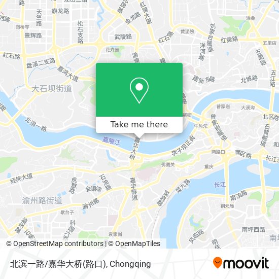北滨一路/嘉华大桥(路口) map