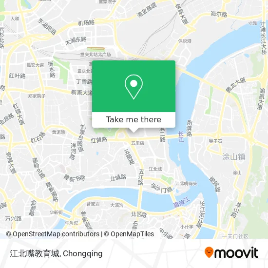 江北嘴教育城 map