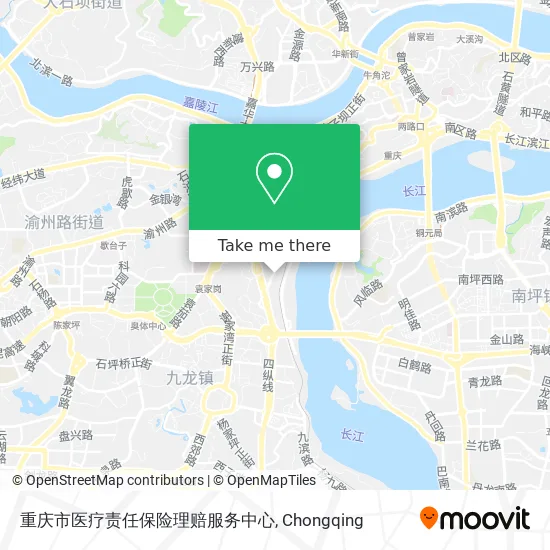 重庆市医疗责任保险理赔服务中心 map