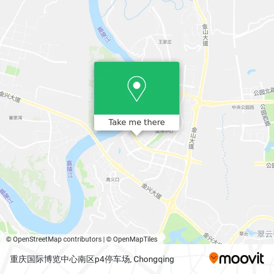 重庆国际博览中心南区p4停车场 map