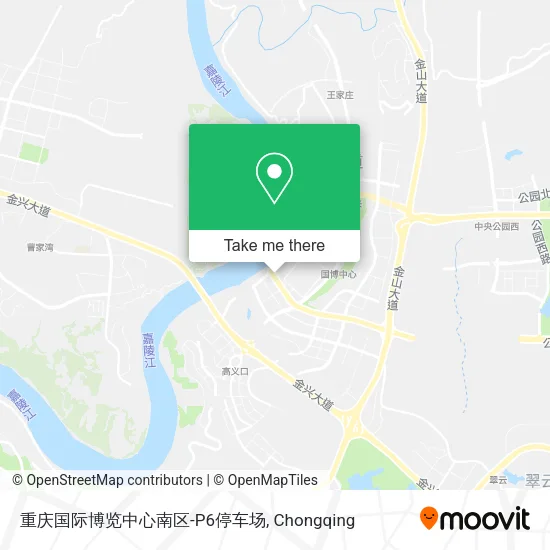 重庆国际博览中心南区-P6停车场 map