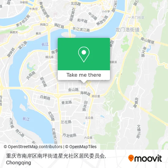 重庆市南岸区南坪街道星光社区居民委员会 map