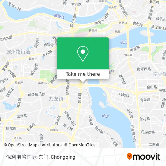 保利港湾国际-东门 map