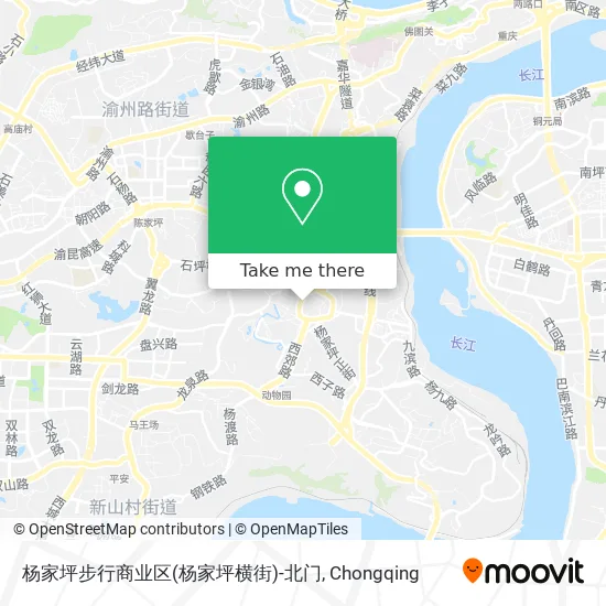 杨家坪步行商业区(杨家坪横街)-北门 map