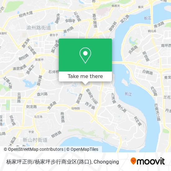 杨家坪正街/杨家坪步行商业区(路口) map