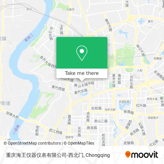 重庆海王仪器仪表有限公司-西北门 map