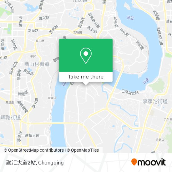 融汇大道2站 map