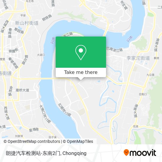 朗捷汽车检测站-东南2门 map