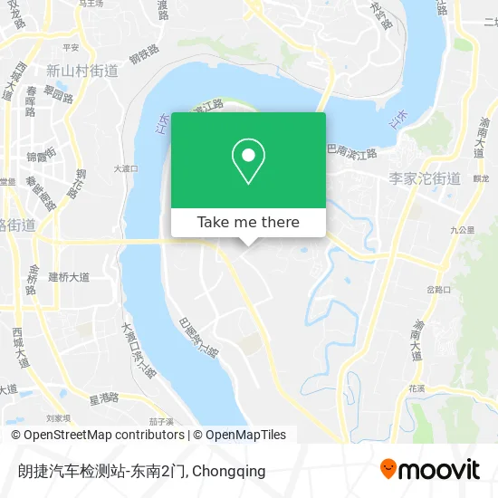 朗捷汽车检测站-东南2门 map