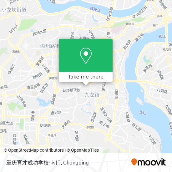 重庆育才成功学校-南门 map