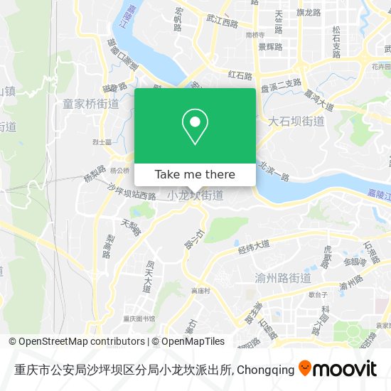 重庆市公安局沙坪坝区分局小龙坎派出所 map