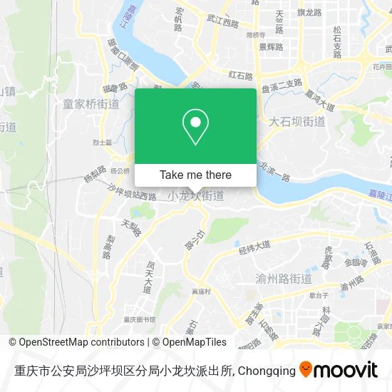 重庆市公安局沙坪坝区分局小龙坎派出所 map