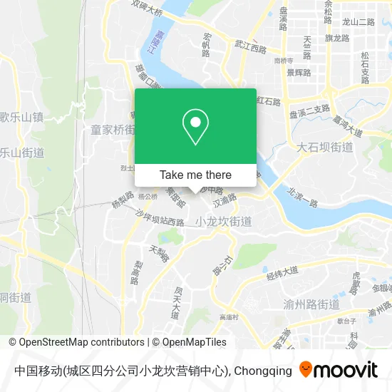 中国移动(城区四分公司小龙坎营销中心) map