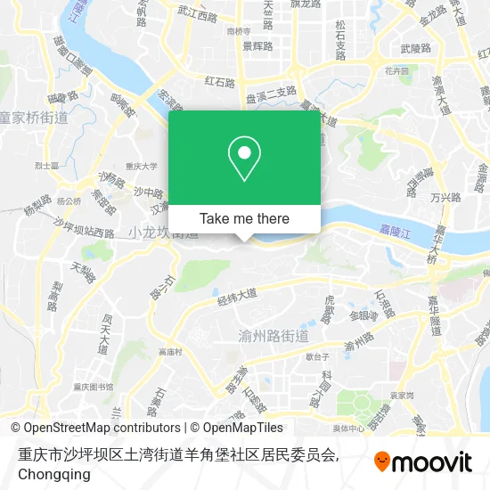 重庆市沙坪坝区土湾街道羊角堡社区居民委员会 map