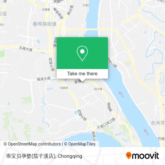 乖宝贝孕婴(茄子溪店) map