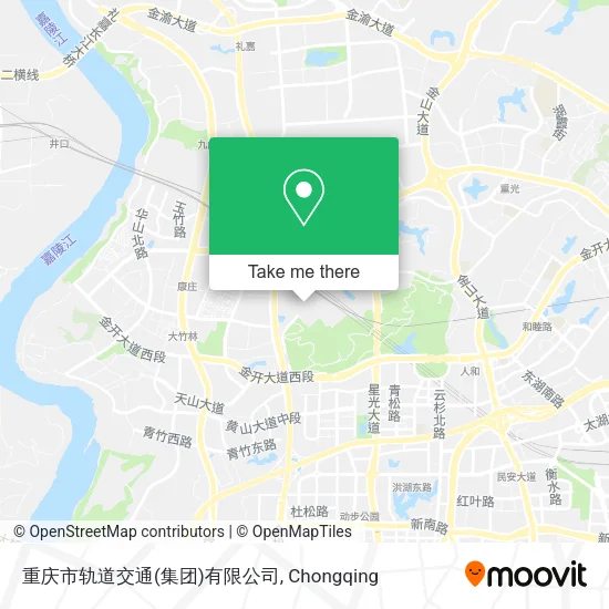 重庆市轨道交通(集团)有限公司 map
