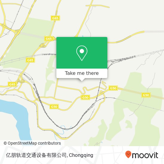 亿朋轨道交通设备有限公司 map