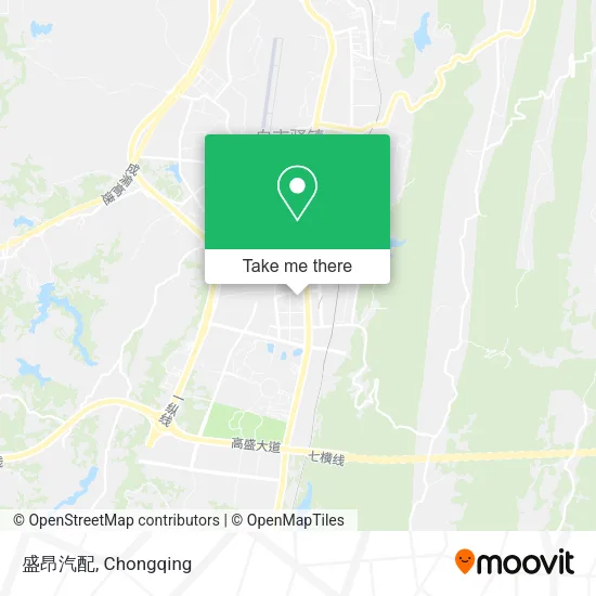 盛昂汽配 map