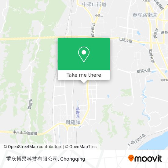 重庆博昂科技有限公司 map