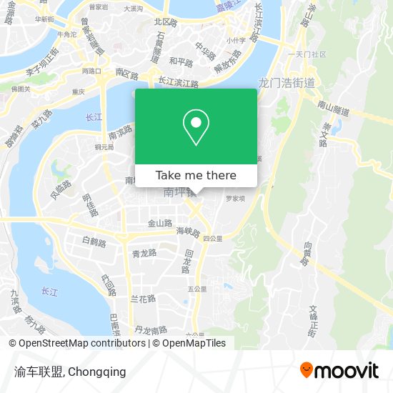 渝车联盟 map