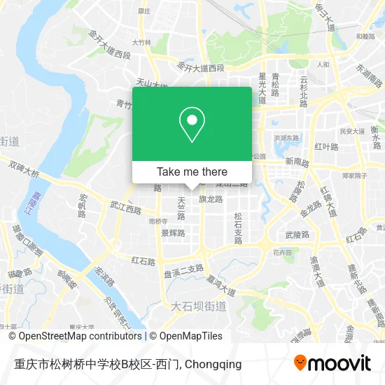 重庆市松树桥中学校B校区-西门 map