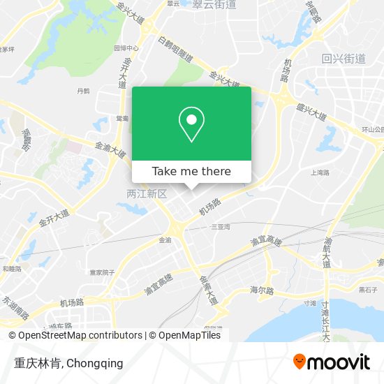 重庆林肯 map