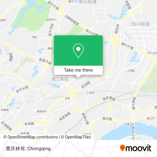 重庆林肯 map