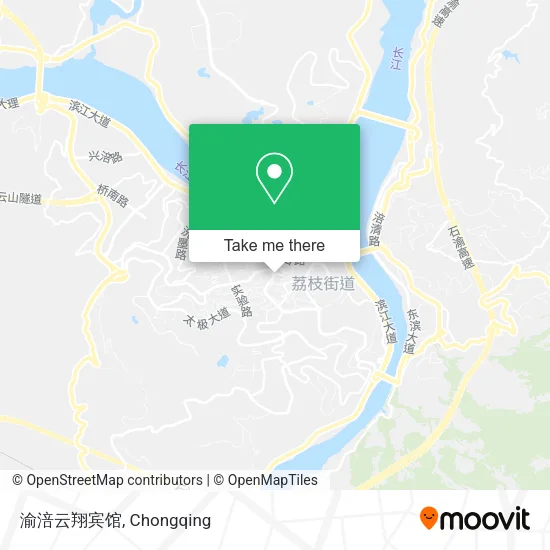 渝涪云翔宾馆 map