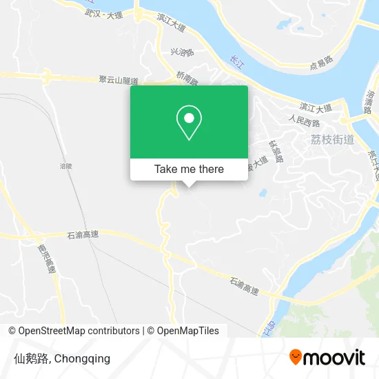 仙鹅路 map