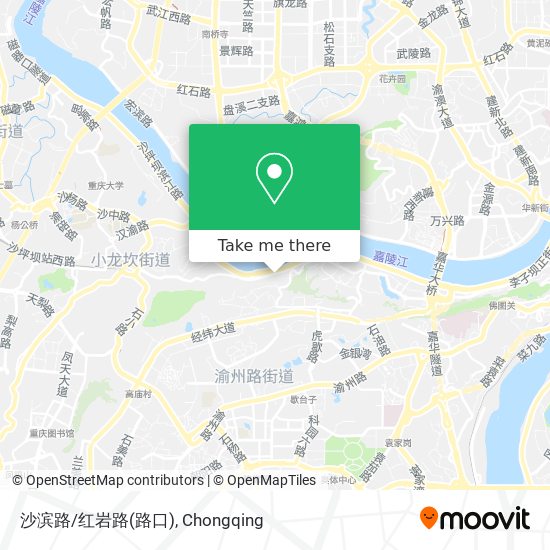 沙滨路/红岩路(路口) map