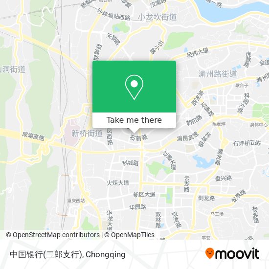 中国银行(二郎支行) map
