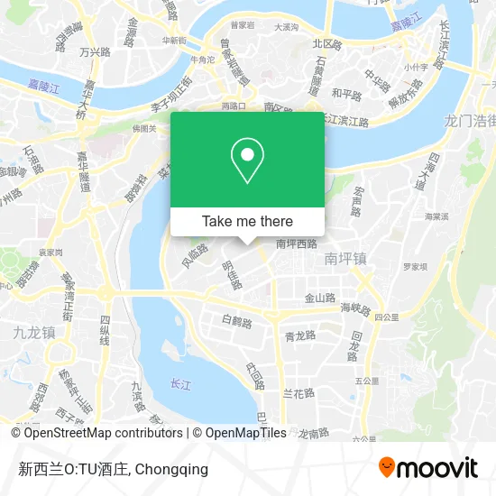 新西兰O:TU酒庄 map