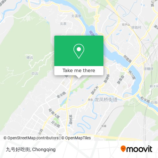 九号好吃街 map