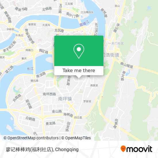 廖记棒棒鸡(福利社店) map