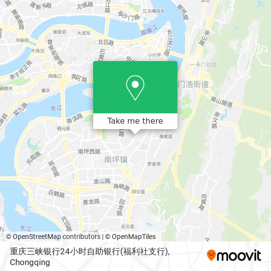 重庆三峡银行24小时自助银行(福利社支行) map