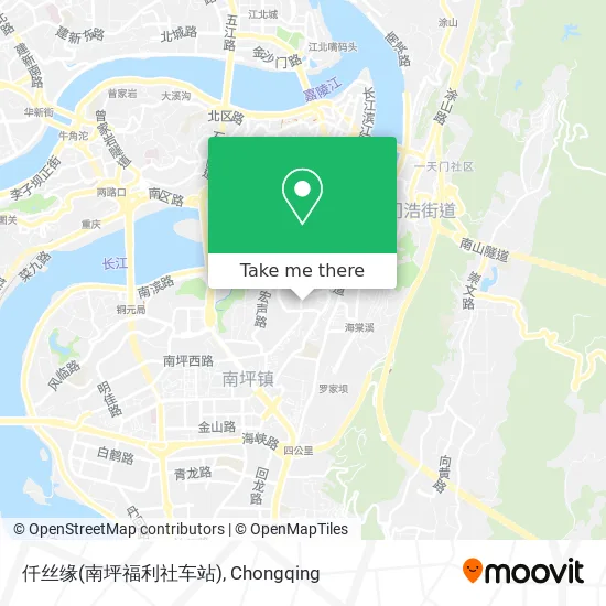 仟丝缘(南坪福利社车站) map